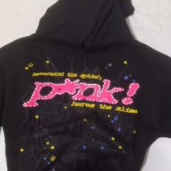 Pink Spider Hoodie Good Condition