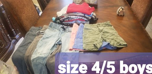 Boys clothing size 4/5