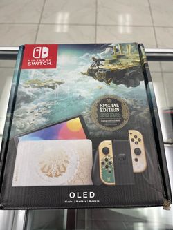 Nintendo Switch OLED Zelda Special Edition