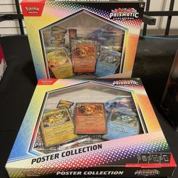 Pokemon Prismatic Evolutions Poster Collection