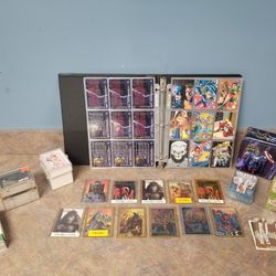 Non sports card Collection including several sets Batman Star Trek DC Vertigo Inserts Promos + more!