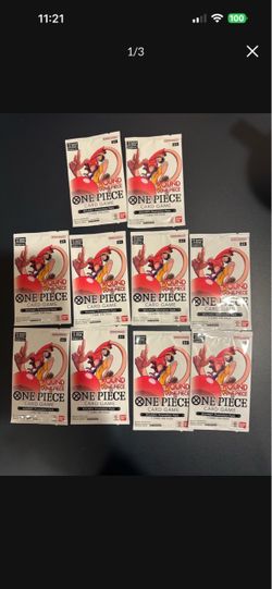 Round1 x One Piece TCG Exclusive Promo Packs (Lot of 10) - IN HAND