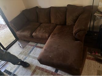 FREE BROWN COUCH