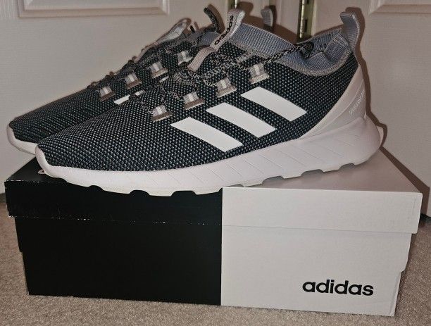 Adidas Questar Rise Cloudfoam Mens 12 Navy Running Shoes BB7184 Sneakers