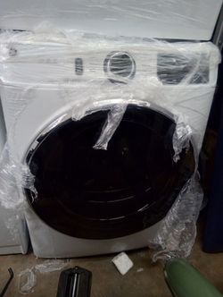 GE steam gas dryer front load 7.5 cu ft