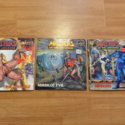 He-man Motu Books 
