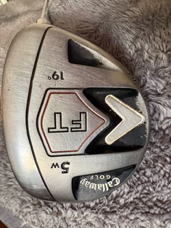 Callaway FT fairway 5 wood  19 degrees