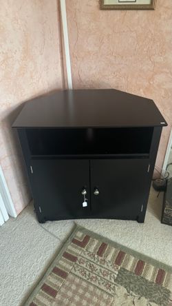 RTA  Black Corner TV Stand  (Stand Only)