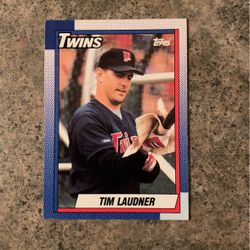 Tim Laudner 1989 Baseball Card 