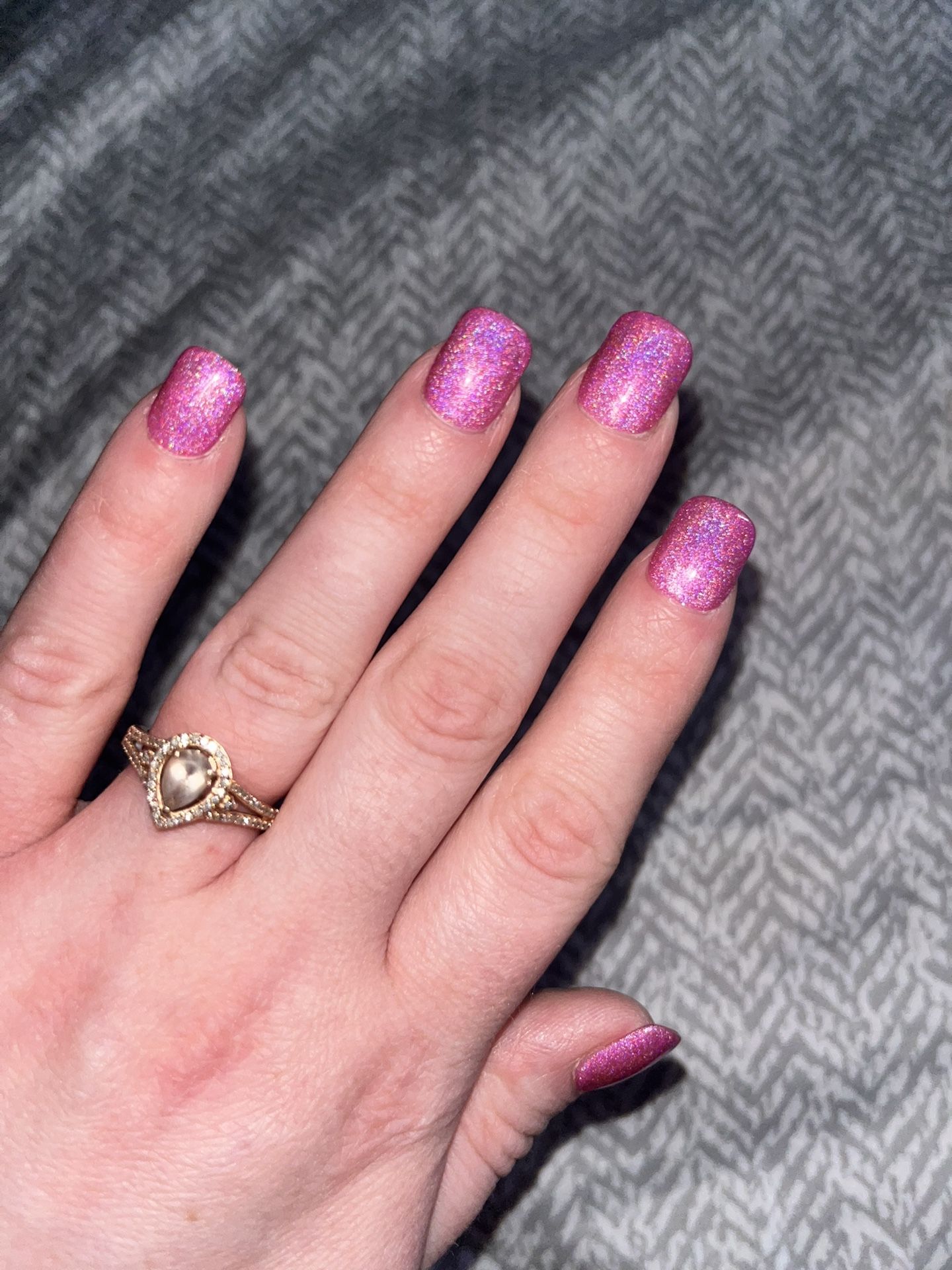 Holographic Press On Nails