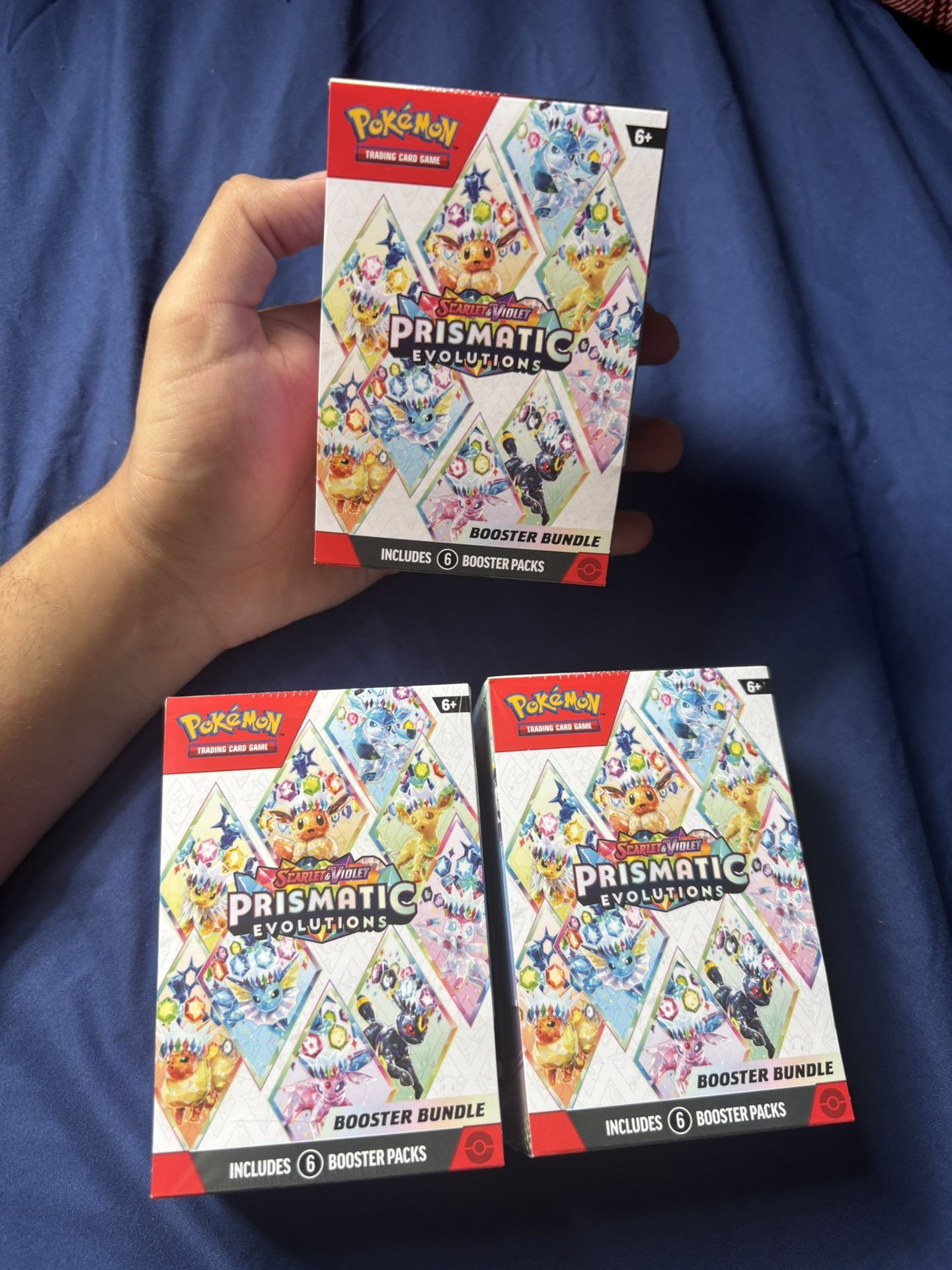 Prismatic Evolution Booster Bundle