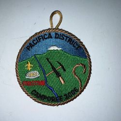 2006 BSA Pacifica District Camporee Firestone Patch – Rare Boy Scouts Badge