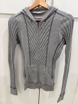 Athleta Sweater with Hoodie size Small