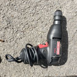 Craftsman 3/8" Corded Drill Used