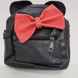 Black Minnie Backpack