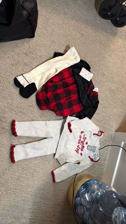 2 sets of Christmas girls 3-6m for $20