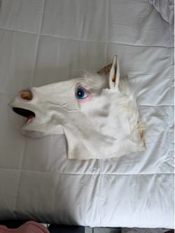 Unicorn rubber mask