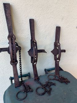 Antique traps vintage