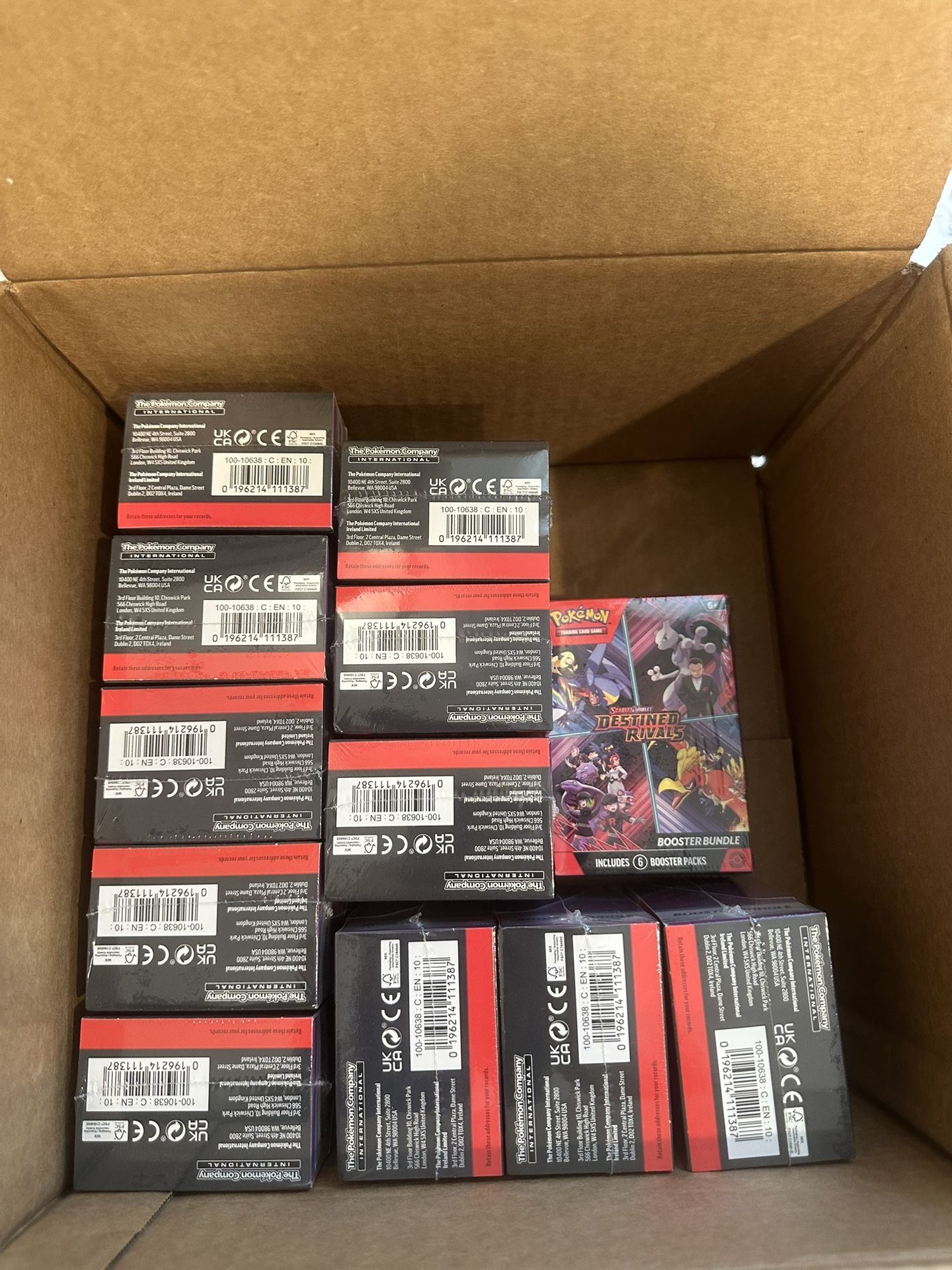 Destined Rivals Booster Bundle Packs New