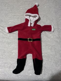 Baby Santa Outfit 3/6 Months