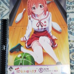 Anime Rent A Girlfriend Illustration Board. New
