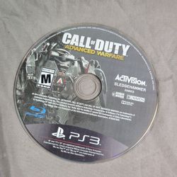PS3 Call Of Duty Advanced Warfare Game