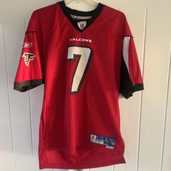 Authentic Reebok NFL Atlanta Falcons Michael Vick #7 Jersey – Size Large – Very Good Used Condition 