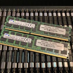 16gb Pc3 10600r Samsung Brand Memory