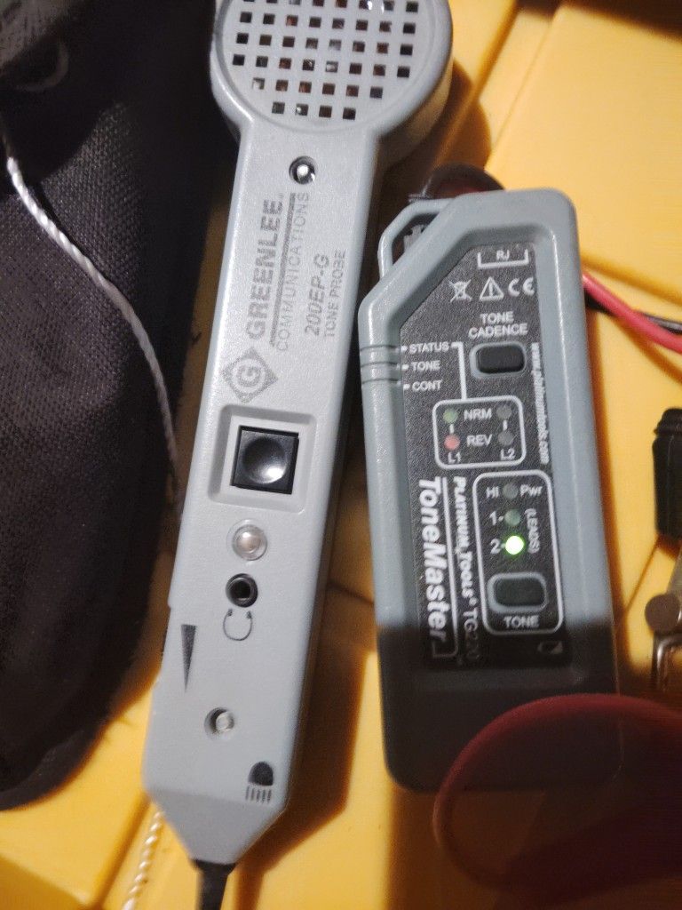 Tempo Communications Inductive Amplifier Probe LED Display 200EP G