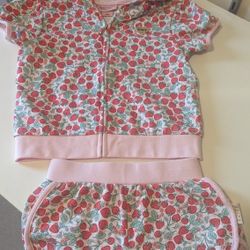 Juicy Couture Girl Top And Shorts 