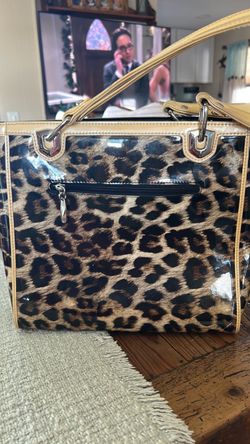 Leopard Print handbag by bravo Beverly Hills collection