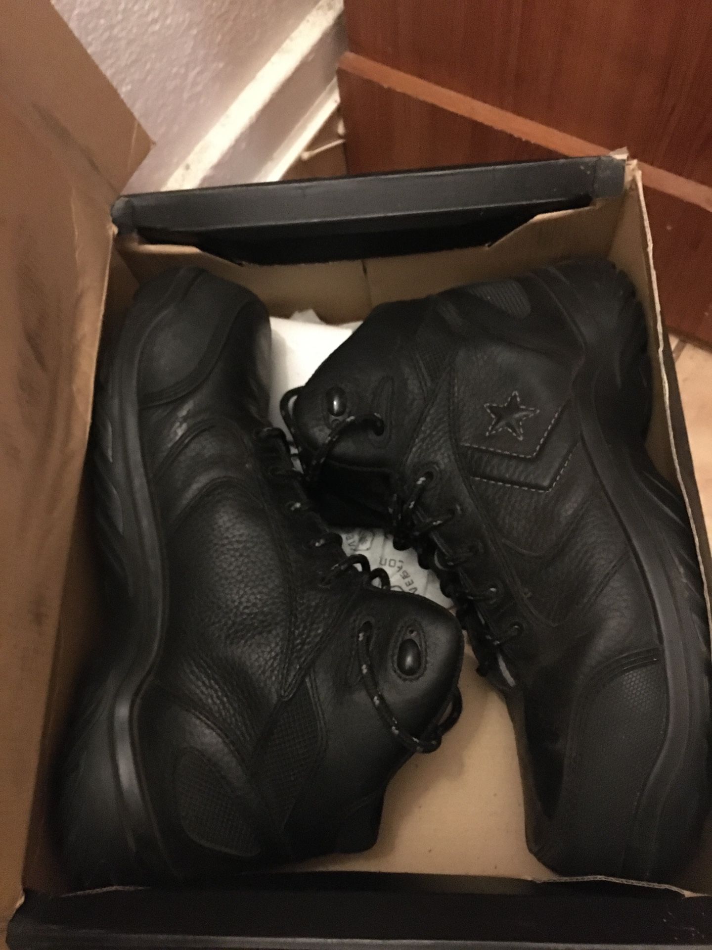 Steel Toe Work Boots 🥾