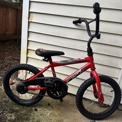 Huffy Rock it- 16 inch bike with training wheels