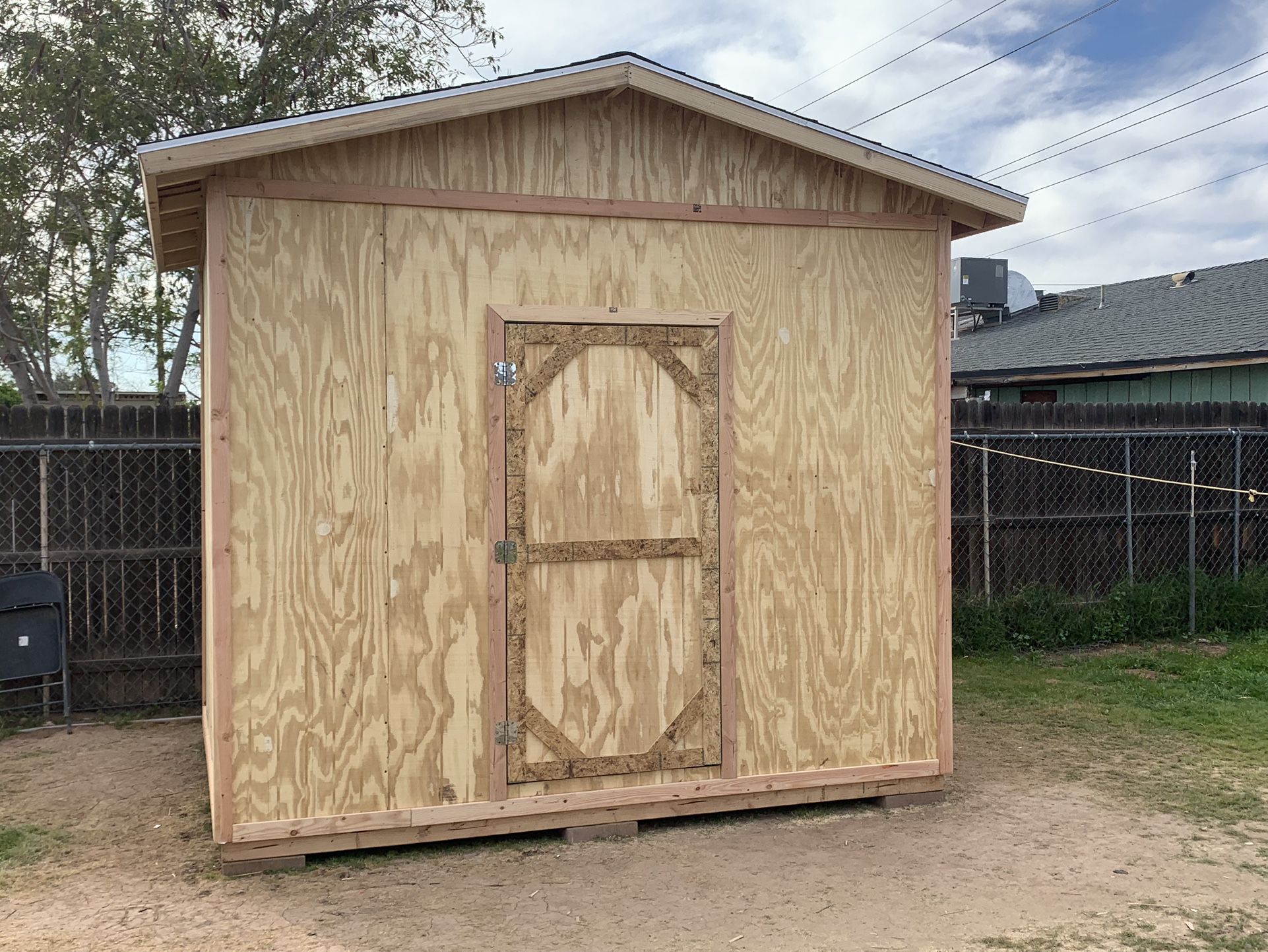 8x10x8 storage shed 