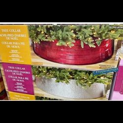 Christmas tree collar