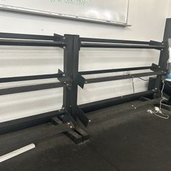 Dumbbell shelf 