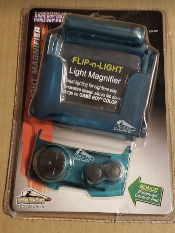 light magnifier for gameboy color & pocket brand new