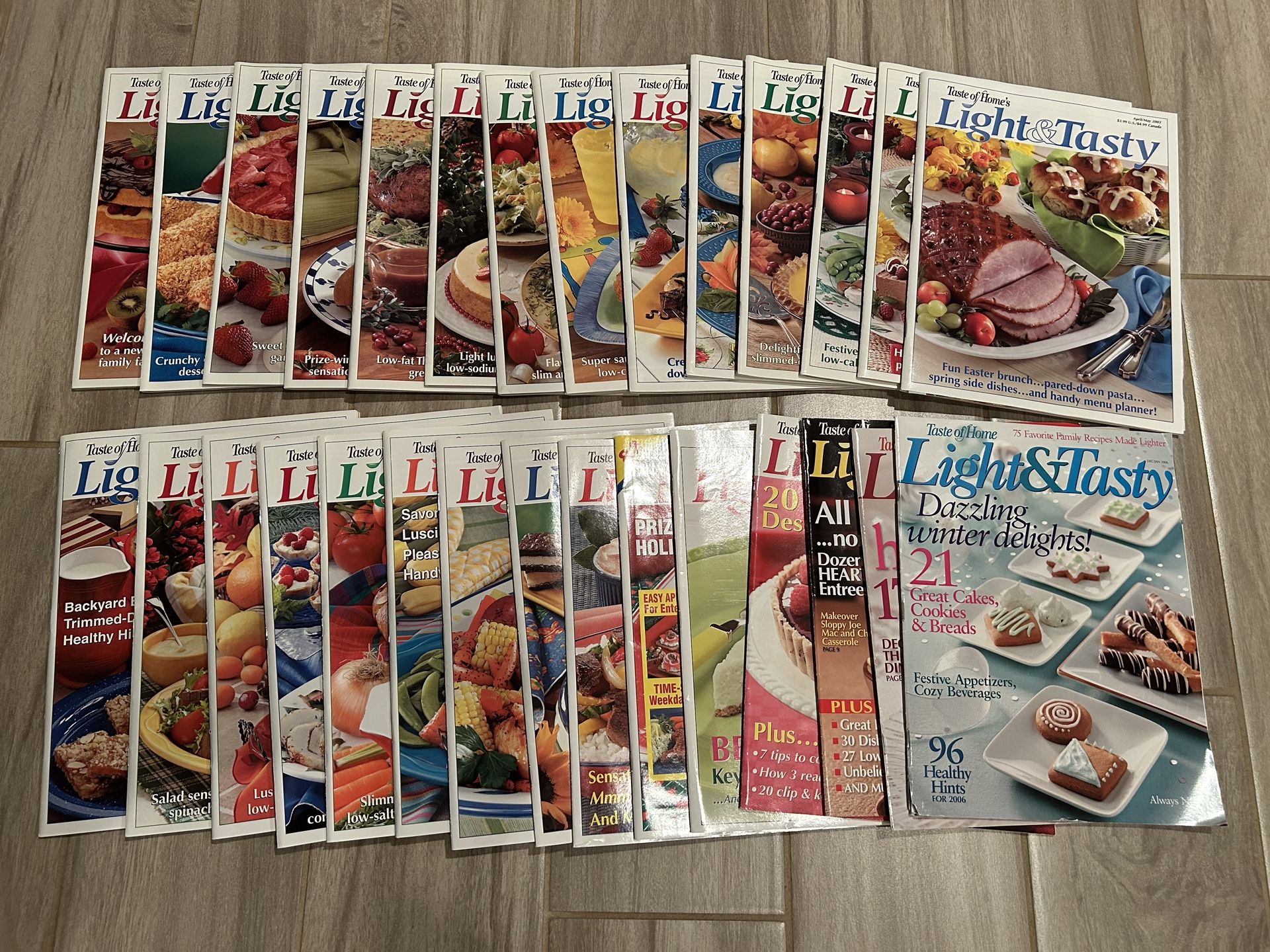 Light And Tasty Recipe Magazines