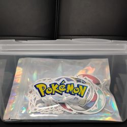 Pokemon Sticker lot of 400 W/Case New 
