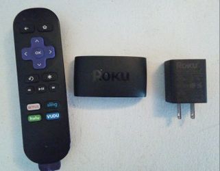 Roku Streaming Device w/ Remote & Adapter