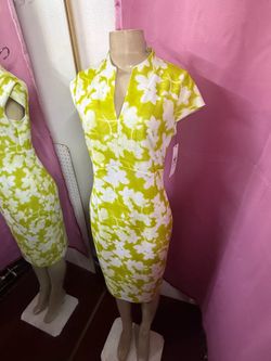 Calvin Klein Floral Sheath Dress