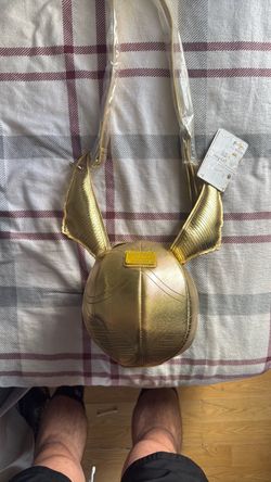 Harry Potter Golden Snitch Figural Crossbody Bag
