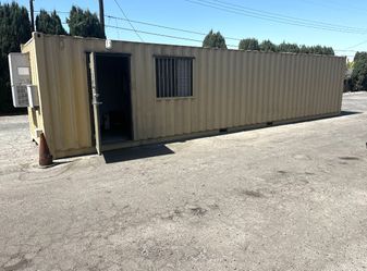 40 FT OFFICE / STORAGE CONTAINER 