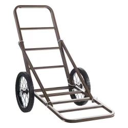 449*Deer Cart, 300 LBS Capacity Folding Game Cart, Deer Cart Game Hauler with Big Rubber Wheels & Ergonomic Handle, Heavy-Duty Game Cart Accessories,