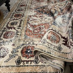 CHAMPLANT- Boho/Distressed Large Area Rug