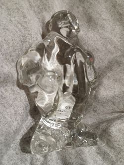 Clown Paperweight Glass 