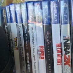 PS4 GAMES 