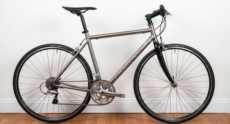 Backroads Titanium Flat Bar Road Bike M