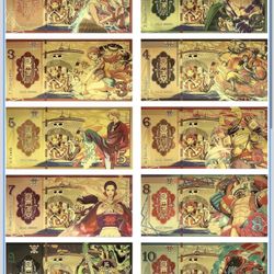One Piece Gold Banknote