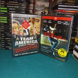 Movies DVD (Team America World Police Released 2004)(Footloose Released 1984) NEW